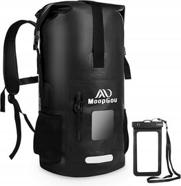 PLECAK TURYSTYCZNY TREKKINGOWY WODOODPORNY 35L MĘSKI DAMSKI CZARNY