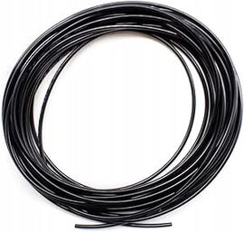 SRJQXH Wąż pneumatyczny, 10 metrów poliuretanowy PU czarny 4mm