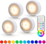 da LIGHT Lampy LED do zabudowy podszafkowej RGBW z pilotem 4szt.