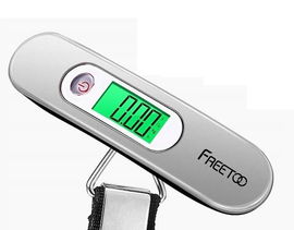 Waga bagażowa FREETOO 50kg Srebrna