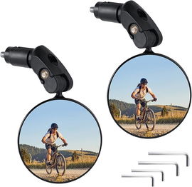 Lusterko rowerowe uniwersalne regulowane i obrotowe