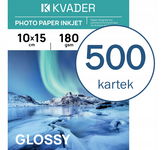 500 SZT HURT! PAPIER FOTOGRAFICZNY DO ZDJĘĆ 10x15 BŁYSK DO ATRAMENTÓWKI