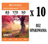 500szt HURT! PAPIER A5 DO ZDJĘĆ FOTO 15x21 MATOWY 170g DRUK ATRAMENTOWY