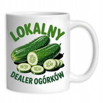 Kubek Lokalny Dealer Ogórków Diler Prezent Dla Ogrodnika Rolnika