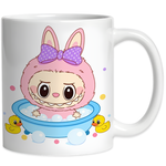 Kubek Ceramiczny Bubu Laleczka Urocza Różowa W Wannie Prezent Maskotka