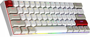 Klawiatura Mechaniczna Gm610Pro 60% 61 Klawiszy Rgb 3 Rodzaje Połączenia