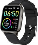 Czarny Wodoodporny Zegarek Smartwatch Ciśnienie