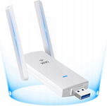 Adapter Wifi 1300Mbps Szybki Dwuzakresowy Klucz Wifi 2.4G I 5G