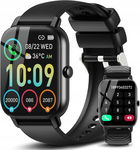 SMARTWATCH ZEGAREK WODOODPORNY 1,85" ROZMOWY SMS SEN TRENING FIT CARDIO LCD