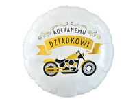 Balon foliowy „Kochanemu Dziadkowi”, 45 cm (18 cali)