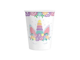 Kubeczki, Jednorożec, 220 ml, 6 szt.