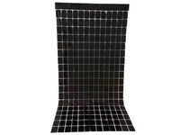 Kurtyna dekoracyjna imprezowa, panelowa, czarna, 100 cm x 200 cm