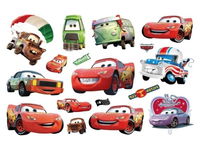 Tatuaże zmywalne, UA, CG348, Cars (Auta) Zyg Zag