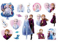 Tatuaże zmywalne, UA, CG418, Kraina Lodu (Frozen)