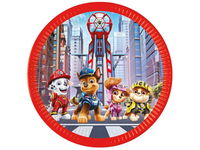 Talerzyki, Paw Patrol: The Movie (Psi Patrol: Film), 23 cm, 8 szt.