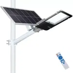 Latarnia solarna lampa uliczna LED 1500W IP67, panel, pilot i mocowanie