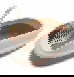 Otwarta kuweta dla kota z szufelką brązowa rozmiar M 48*35*18cm