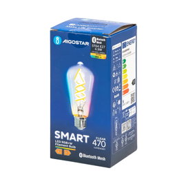 Inteligentna żarówka Bluetooth Mesh ST64 4.9W RGBW