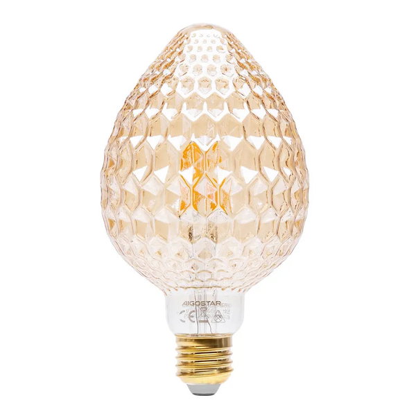 Żarówka ozdobna LED truskawka E27 4W wyjątkowa i stylowa ciepła 1800K