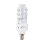 Świetlówka spiralna LED E14 4,9W biała zimna