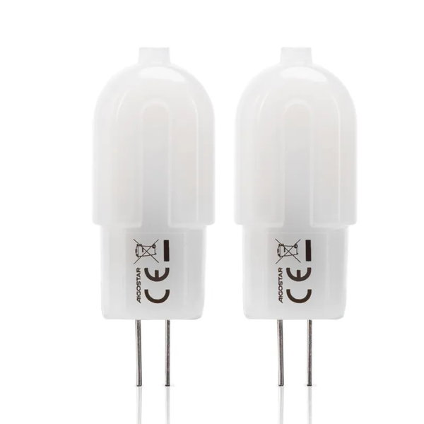 Żarówka diodowa LED Mleczna Biel G4 1.7W 2 szt.