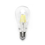 Żarówka LED Filament ST64 retro E27 4W/230V przezroczysta zimna 500lm