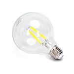 Żarówka LED 8W/230V Filament kula G95 E27 barwa biała zimna 900lm