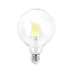 Żarówka LED 4W/230V Filament kula G125 E27 barwa biała zimna 470lm