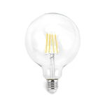 Żarówka LED 6W/230V Filament kula G125 E27 barwa biała ciepła 720lm