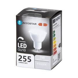 Żarówka LED GU10 3W 6500K z możliwością ściemniania