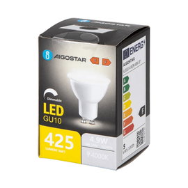 Żarówka LED GU10 4.9W 4000K z możliwością ściemniania