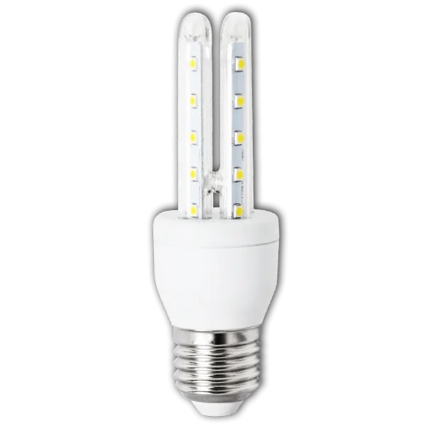 Żarówka LED W Kształcie U 2U E27 6W/230V biała zimna