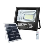 Zestaw solarny rozdzielny o mocy LED 60W naświetlacz panel oraz pilot