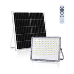 Solarny reflektor o mocy LED 30W halogen oddzielny panel oraz pilot