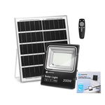 Halogen solarny o mocy LED 200W zestaw reflektor panel oraz pilot