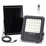 Naświetlacz solarny LED 100W zestaw halogen panel elementy montażowe