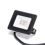 Reflektor LED RGB w kolorze czarnym 10W