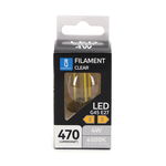 Żarówka LED 4W/230V Filament kulaka G45 E27 barwa biała zimna 470lm