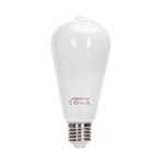 Żarówka LED 8W/230V Filament ST64 retro E27 mleczna zimna 950lm