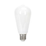 Żarówka LED 4W/230V Filament ST64 retro E27 mleczna ciepła 470lm