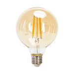 Żarówka LED 10W/230V Filament kula G95 E27 barwa bursztynowa 110lm