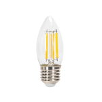 Żarówka świecowa LED 8W/230V Filament C35 E27 biała ciepła 880lm