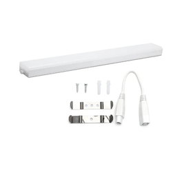 Listwa led plafon z bezcieniowym łączeniem 0.9m 18W biały zimny
