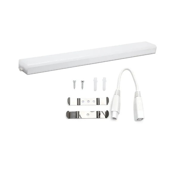 Listwa led plafon z bezcieniowym łączeniem 0.9m 18W biały zimny