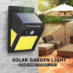 Lampa ścienna solarna COB 58 LED z czujnikiem ruchu i zmierzchu