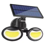 Lampa ścienna solarna COB-108LED z czujnikiem ruchu i zmierzchu