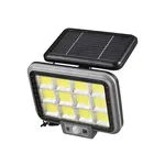 Ścienna lampa solarna HS-8022 40w pilot, czujnik ruchu i zmierzchu