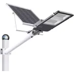 Latarnia solarna lampa uliczna 259 LED 400W IP67 pilot i mocowanie