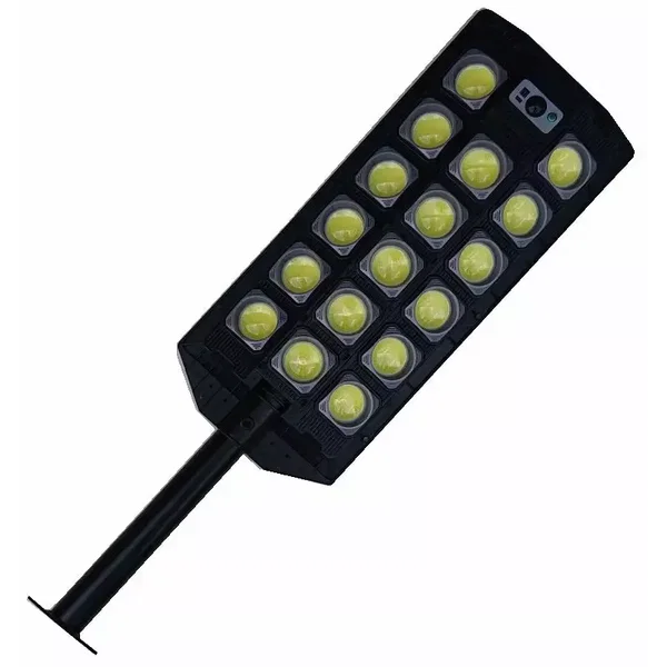 Latarnia lampa solarna 527 cob 850W czujnik ruchu, pilot i mocowanie