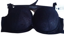 Biustonosz PUSH UP VALEGE LINGERIE Loco CZARNY w rozmiarze 70B